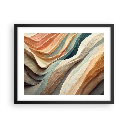 Poster in einem schwarzem Rahmen - Moment vor der Veränderung - 50x40 cm