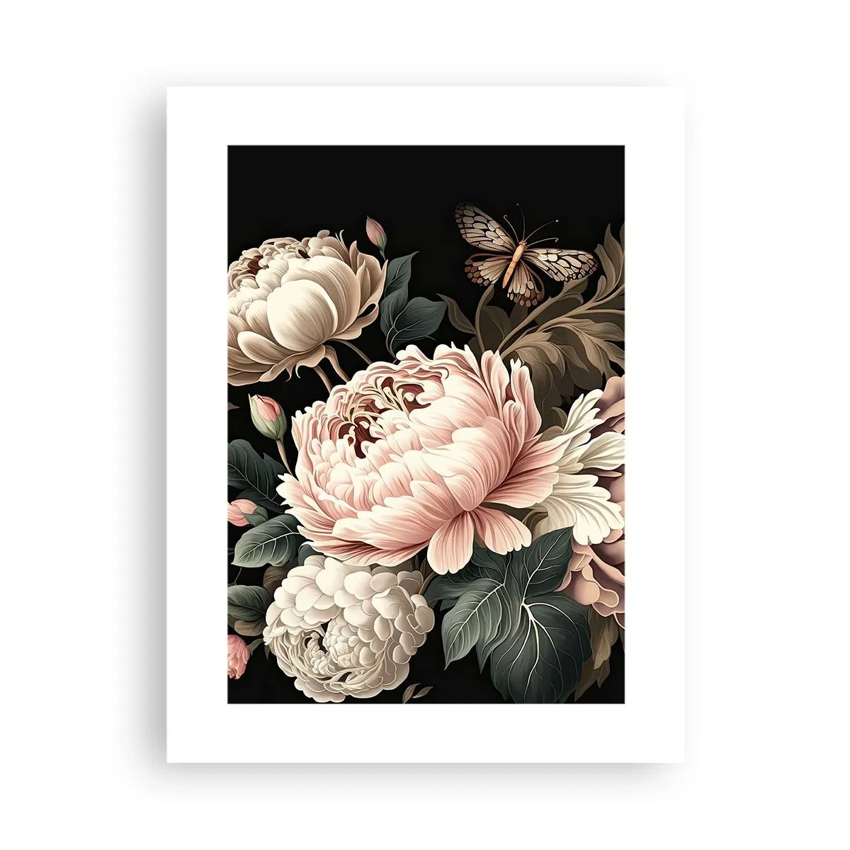 Poster - Im Barockstil - 30x40 cm