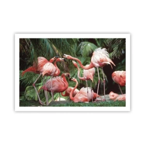 Poster - Nachmittagsklatsch - 91x61 cm