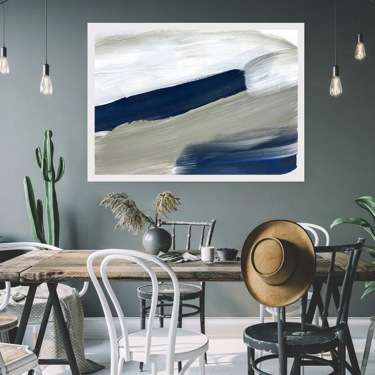 Poster - Begegnung mit dem Weißsein - 50x40 cm