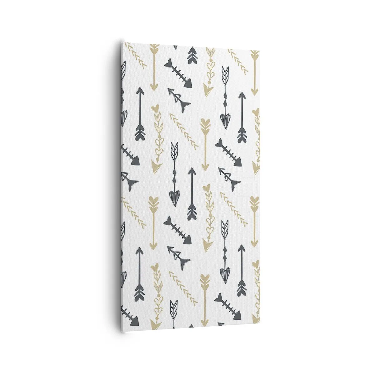 Bild auf Leinwand - Leinwandbild - Der Traum des Bogenschützen - 65x120 cm