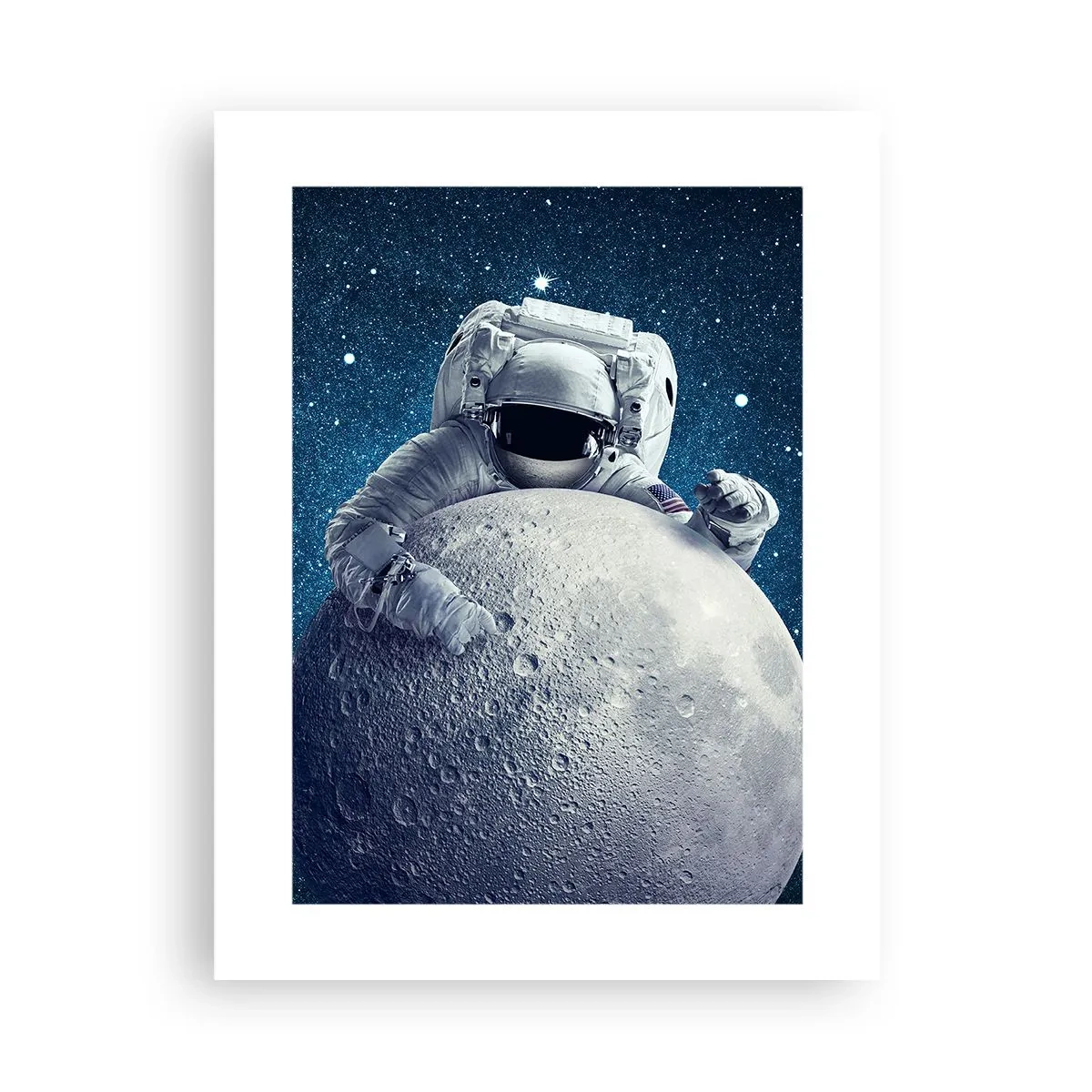 Poster - Weltraumjoker - 30x40 cm