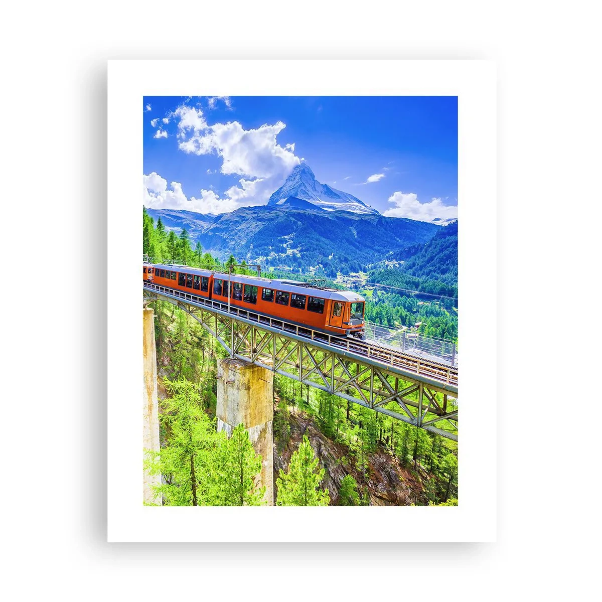 Poster - Jetzt sind Alpen dran - 40x50 cm
