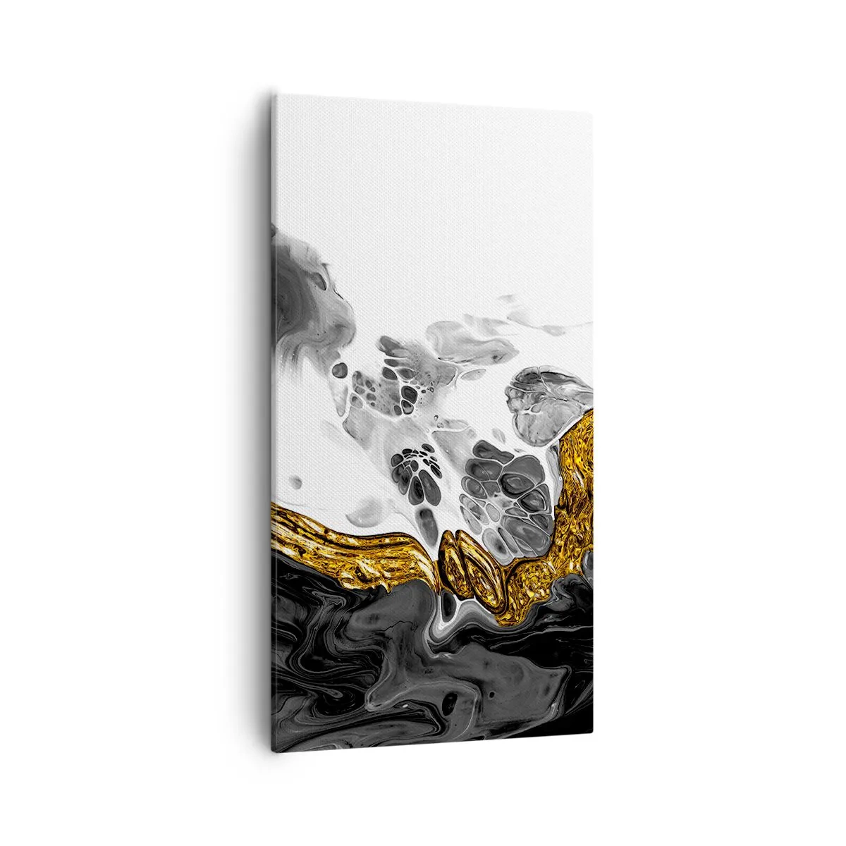 Bild auf Leinwand - Leinwandbild - Organische Komposition - 55x100 cm