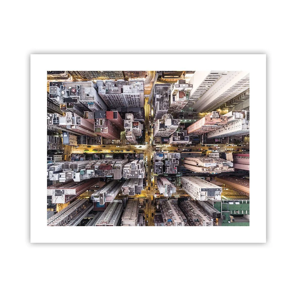 Poster - Grüße aus Hongkong - 50x40 cm
