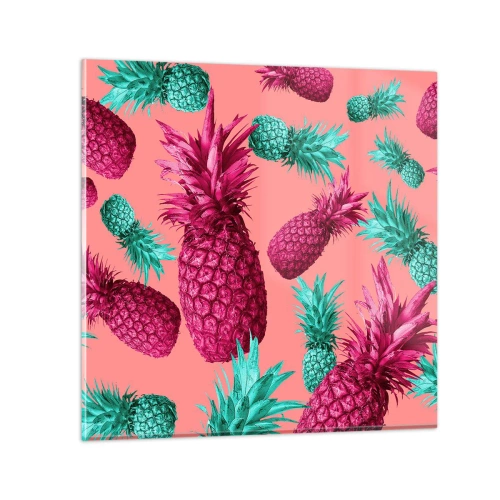 Glasbild - Bild auf glas - Freiheit ist süß - 60x60 cm