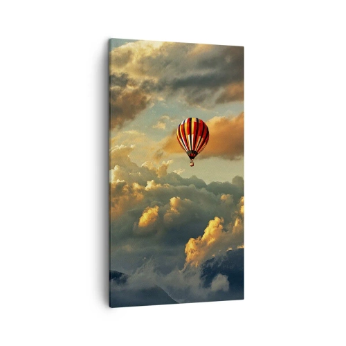 Bild auf Leinwand - Leinwandbild - Ich fliege, weil ich es will - 45x80 cm