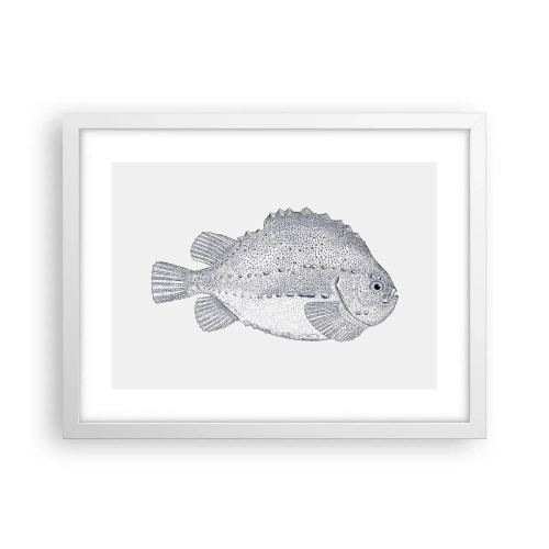 Poster in einem weißen Rahmen - Für das Album des Naturforschers - 40x30 cm