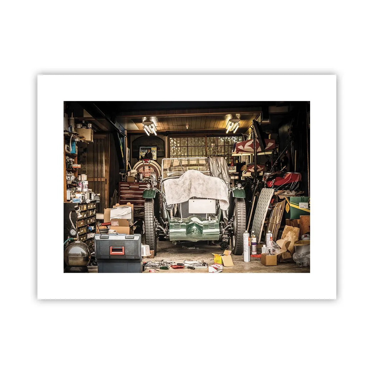 Poster - Zurück in die Vergangenheit - 40x30 cm