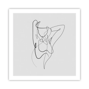 Poster - So, wie du wirklich bist ... - 60x60 cm