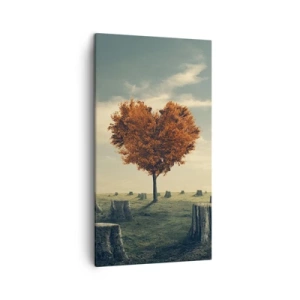 Bild auf Leinwand - Leinwandbild - Es gibt noch Hoffnung - 45x80 cm