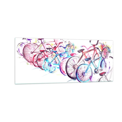 Glasbild - Bild auf glas - Kongress des Antimoto-Clubs - 100x40 cm