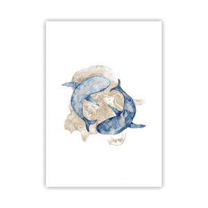 Poster - Freundschaft oder Liebe? - 70x100 cm