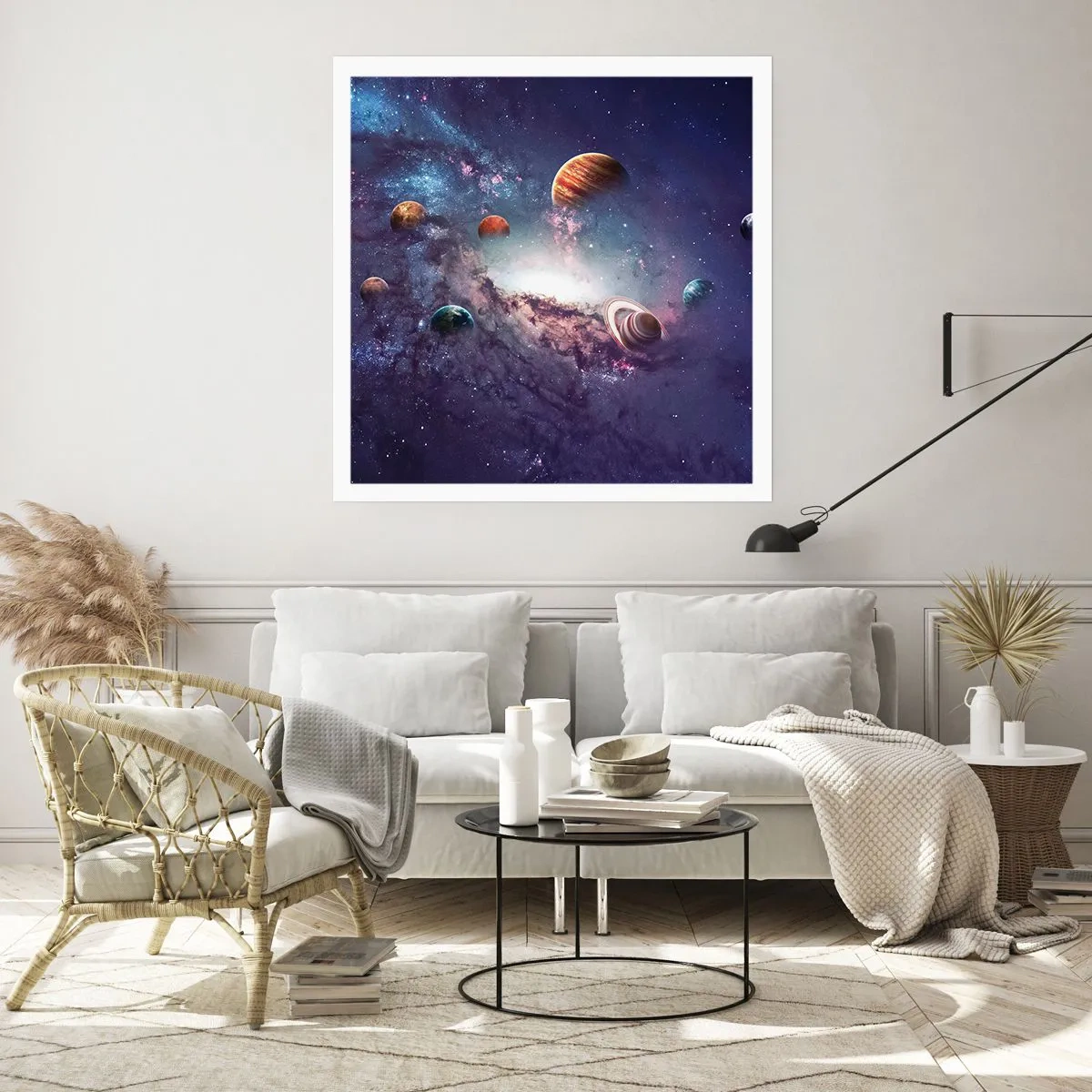 Poster - Solar-Tanz-System - 40x40 cm