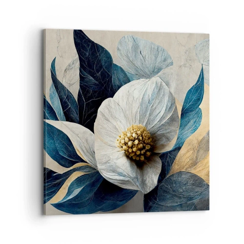 Bild auf Leinwand - Leinwandbild - Er hat ein Herz aus Gold - 70x70 cm