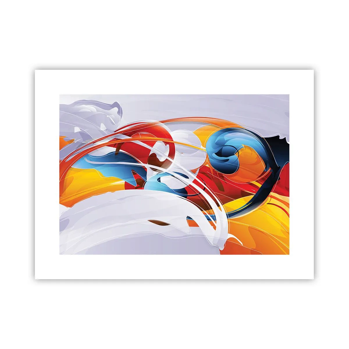 Poster - Der Tanz der Elemente - 40x30 cm