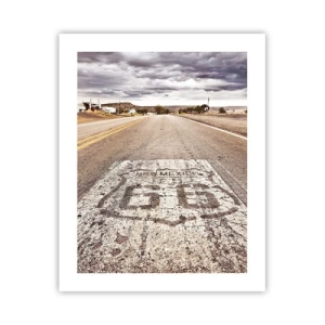 Poster - Mother Road - eine amerikanische Legende - 40x50 cm