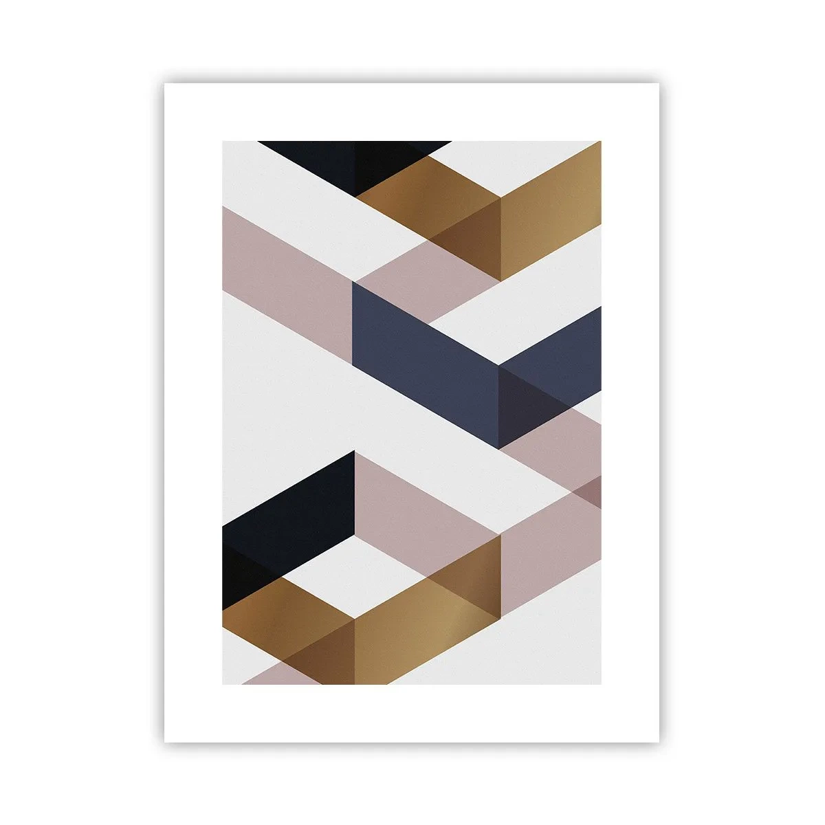 Poster - Ebenen und Winkel - 30x40 cm