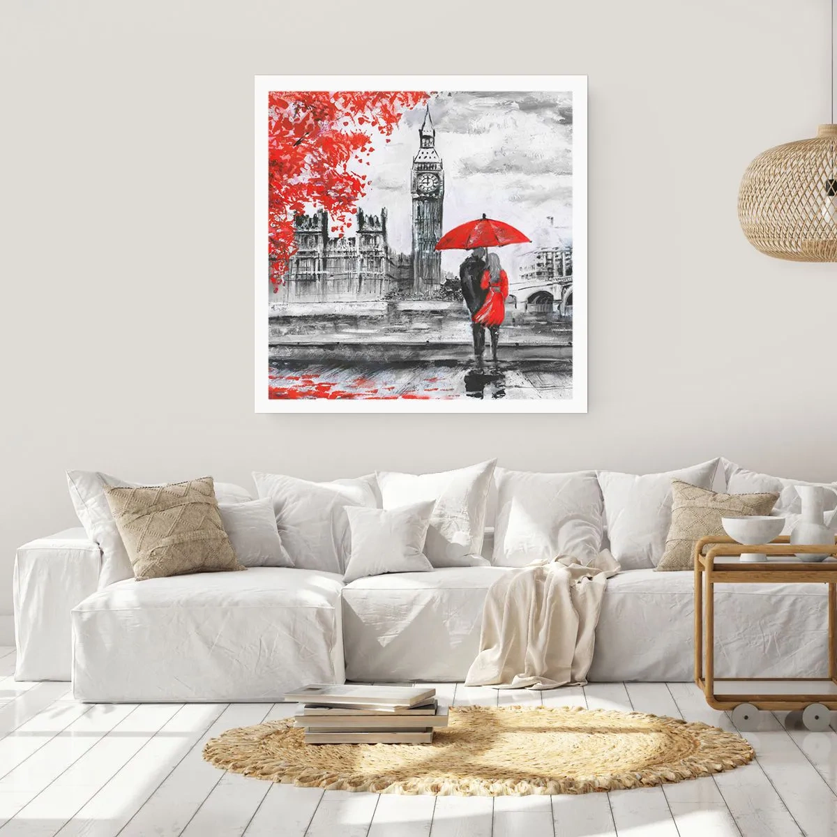 Poster - Verliebt in London - 60x60 cm