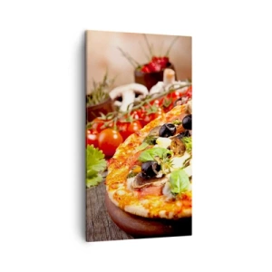 Bild auf Leinwand - Leinwandbild - Aus den tellurischen Zutaten - 45x80 cm