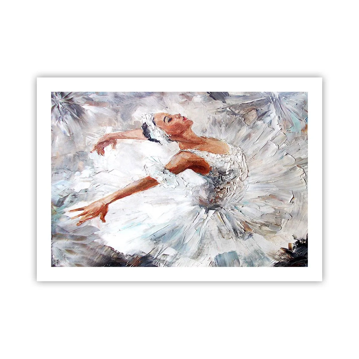 Poster - Zart und leicht wie Tüll - 70x50 cm
