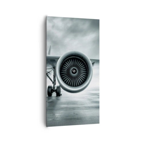 Bild auf Leinwand - Leinwandbild - Die Macht ist da! - 65x120 cm