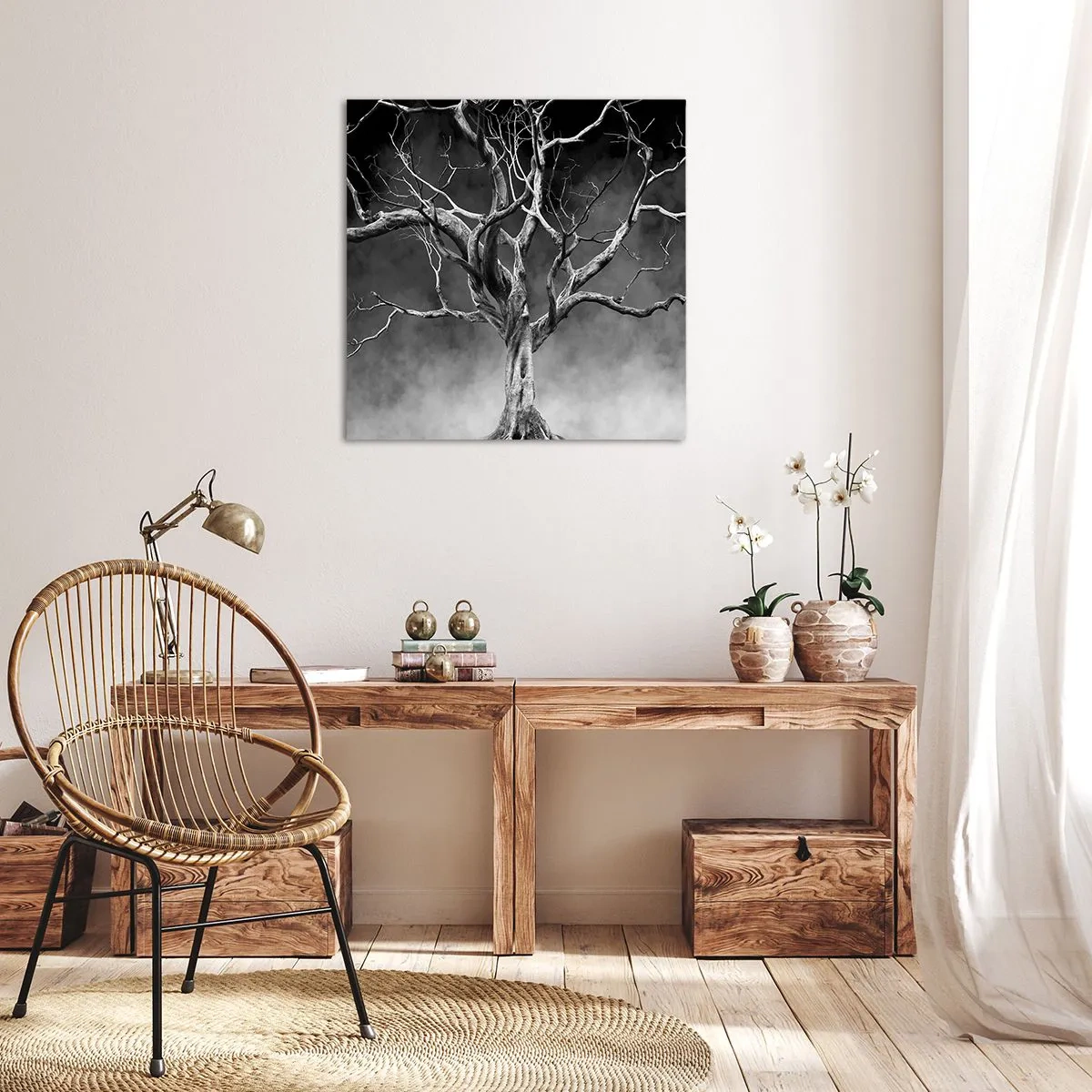 Bild auf Leinwand - Leinwandbild - Ursprünglich und heilig - 30x30 cm