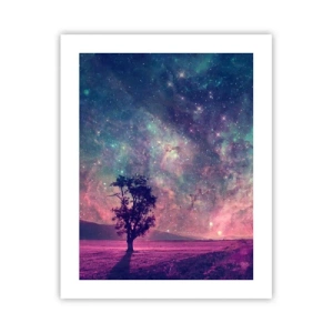 Poster - Unter dem magischen Himmel - 40x50 cm