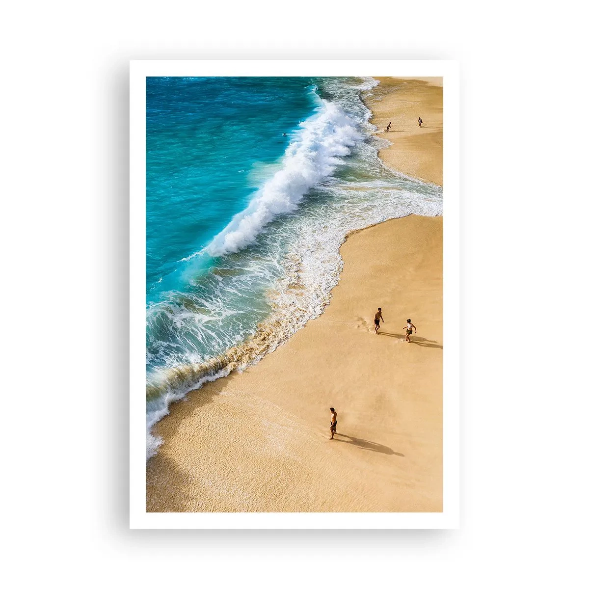 Poster - Und dann die Sonne, der Strand… - 70x100 cm