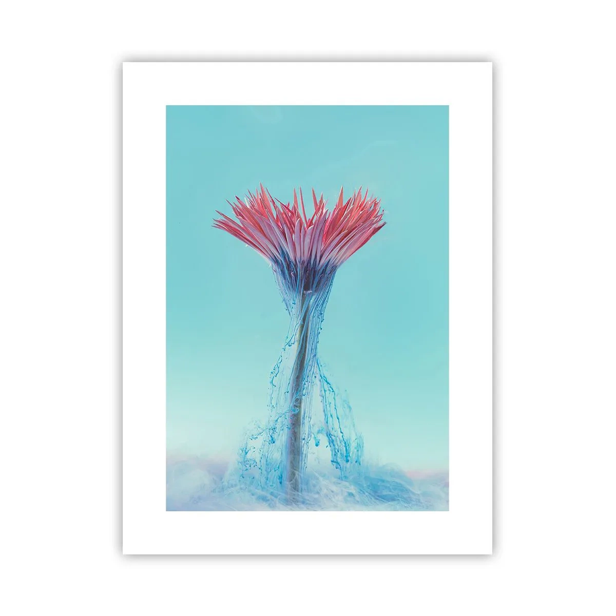 Poster - In einer belebenden Umarmung - 30x40 cm