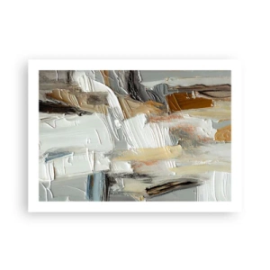 Poster - Bunte Schichten - 70x50 cm