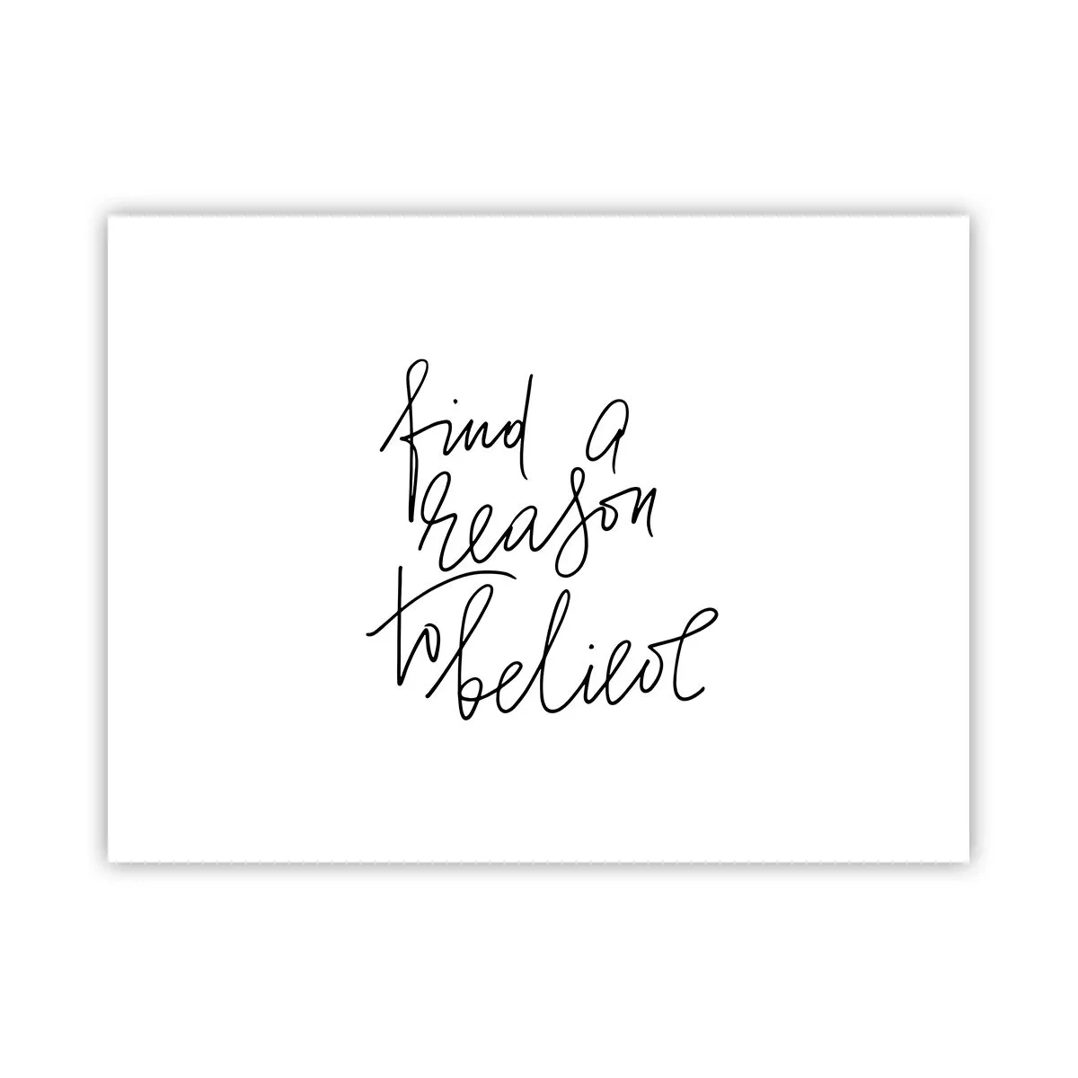 Poster - Es ist möglich - 40x30 cm