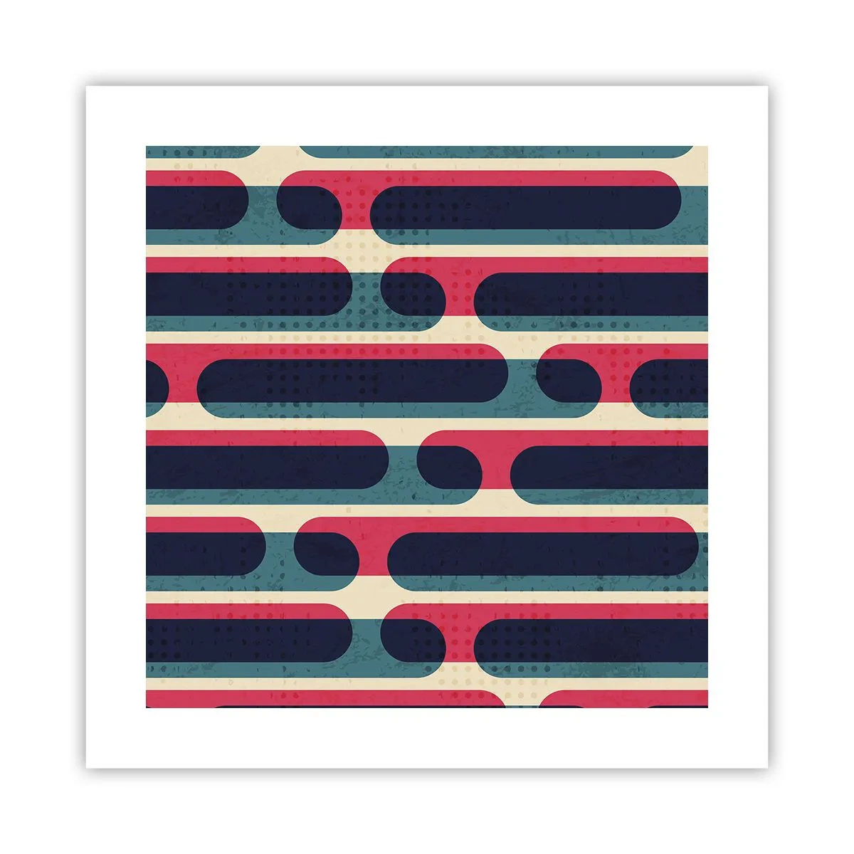 Poster - In die Tiefe und vorwärts - 40x40 cm