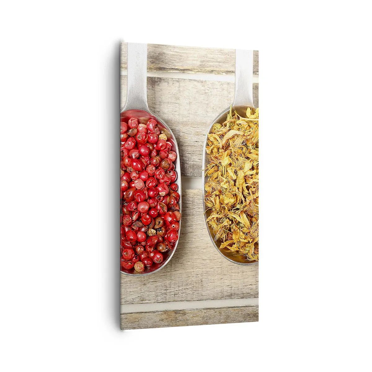 Bild auf Leinwand - Leinwandbild - Küchenzauber - 65x120 cm