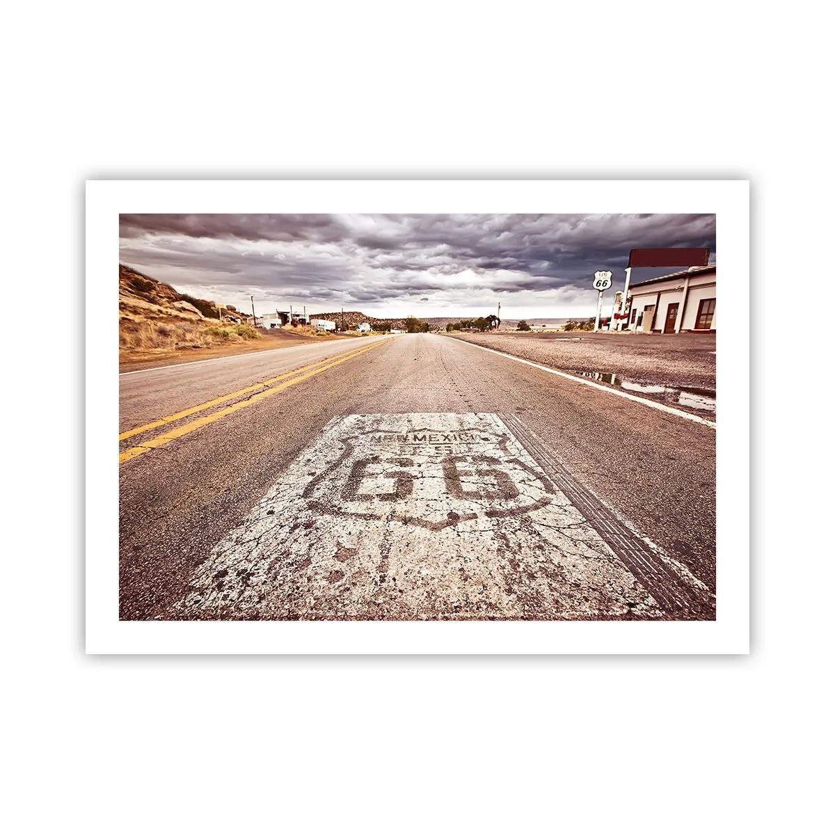 Poster - Mother Road - eine amerikanische Legende - 70x50 cm