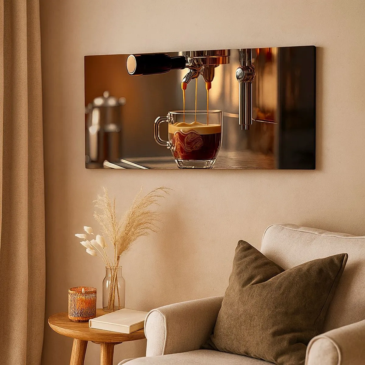 Bild auf Leinwand - Leinwandbild - Sinnliche Mischung - 100x40 cm