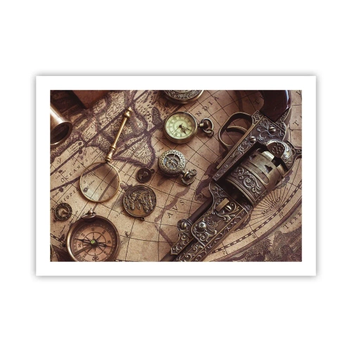 Poster - Das Abenteuer ruft - 70x50 cm