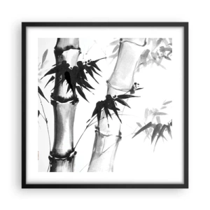 Poster in einem schwarzem Rahmen - Dem Orient ganz nah - 50x50 cm