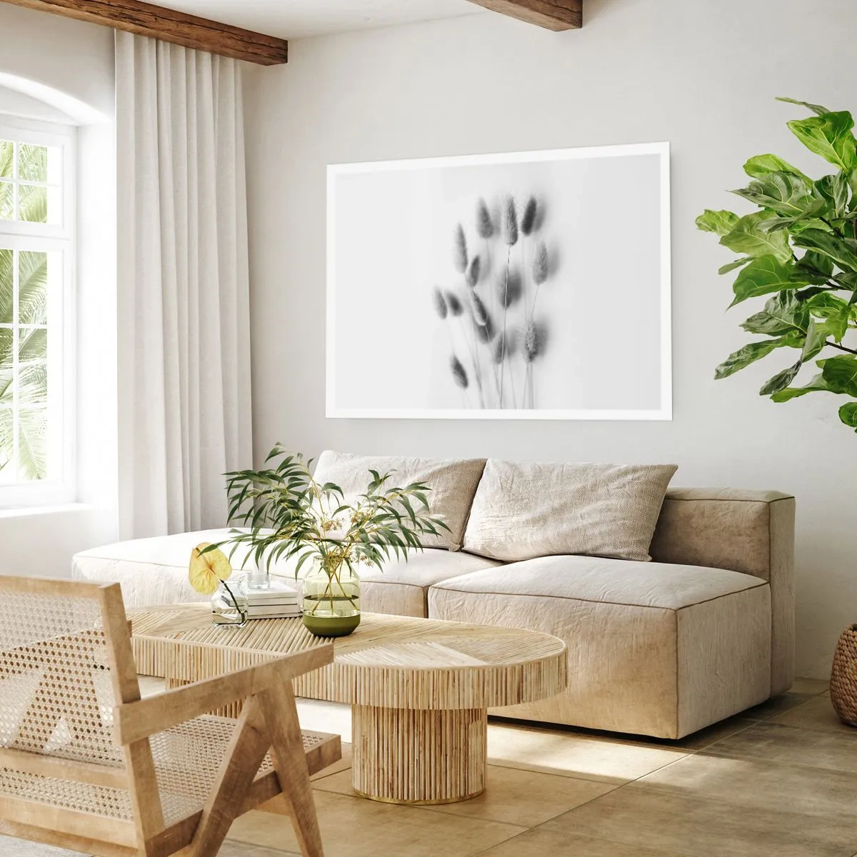 Poster - Eure flauschige Grashoheit - 50x40 cm