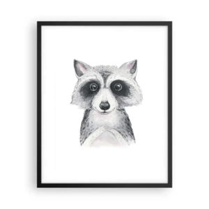 Poster in einem schwarzem Rahmen - Ein Moment zum Bewegen - 40x50 cm