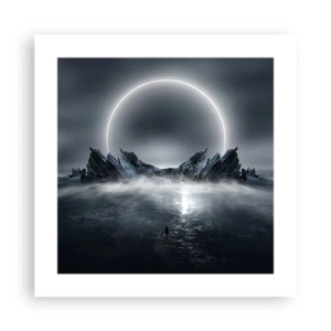 Poster - Ende der Geschichte - 40x40 cm