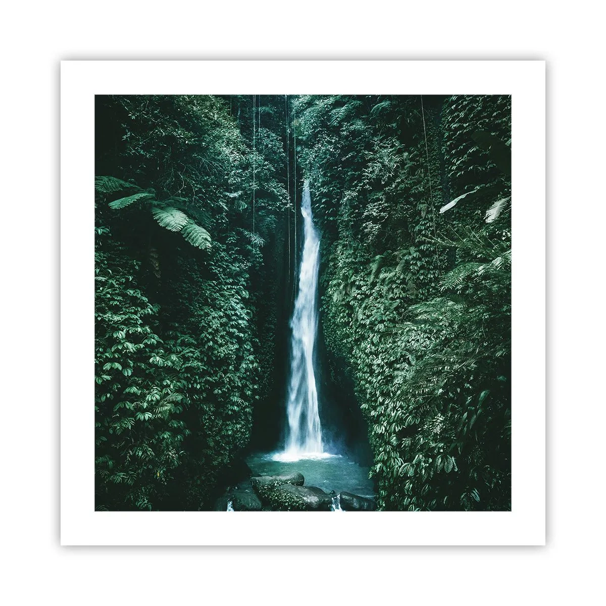 Poster - Tropisches Spa - 50x50 cm