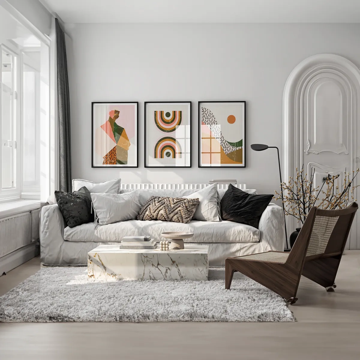 Mediterranean boho - Inspiration für das Wohnzimmer