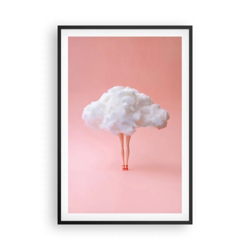 Poster in einem schwarzem Rahmen - Süßes Versprechen - 61x91 cm