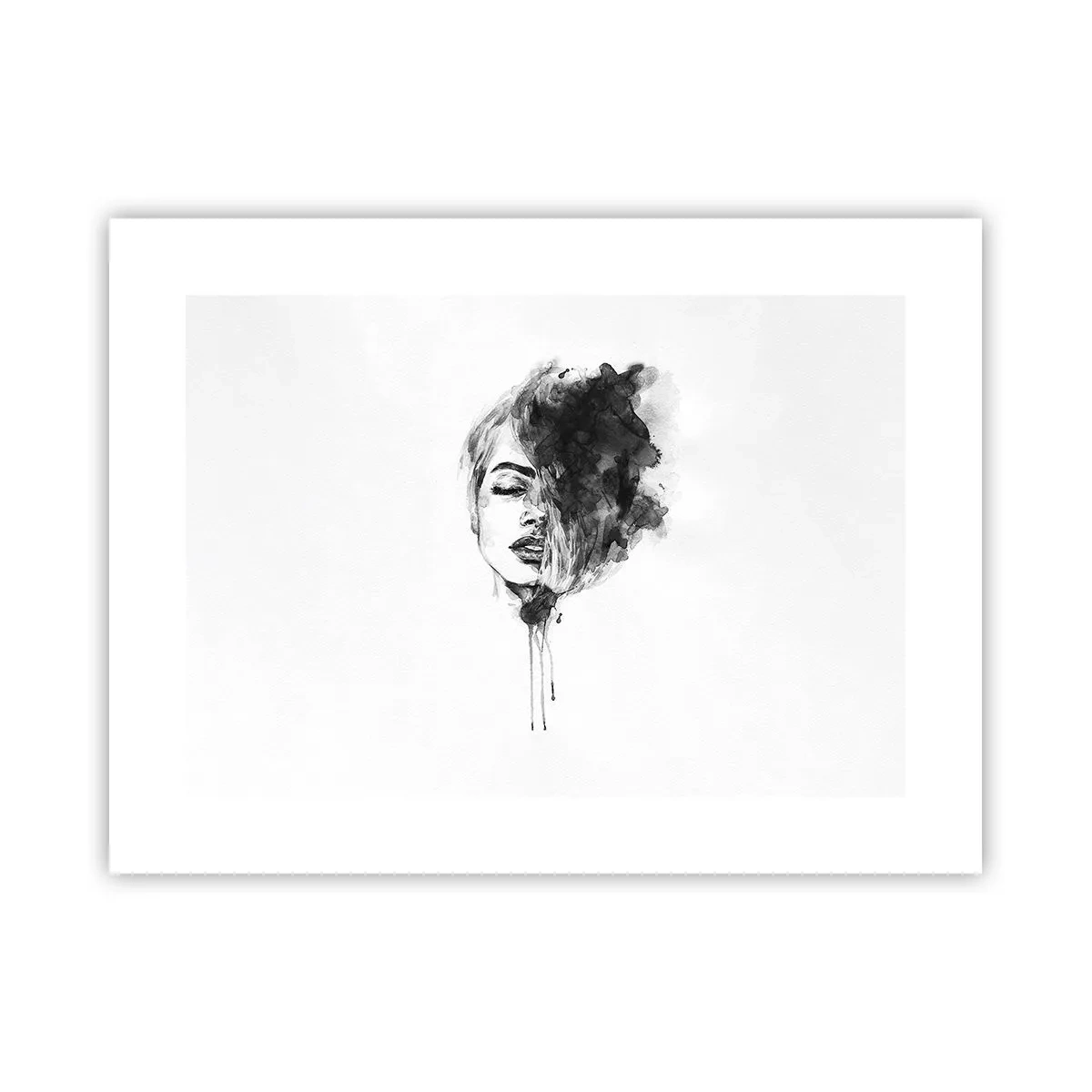Poster - Wovon träumt das Mädchen - 40x30 cm