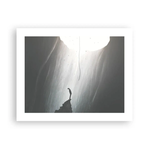 Poster - Es gibt immer einen Ausweg - 50x40 cm