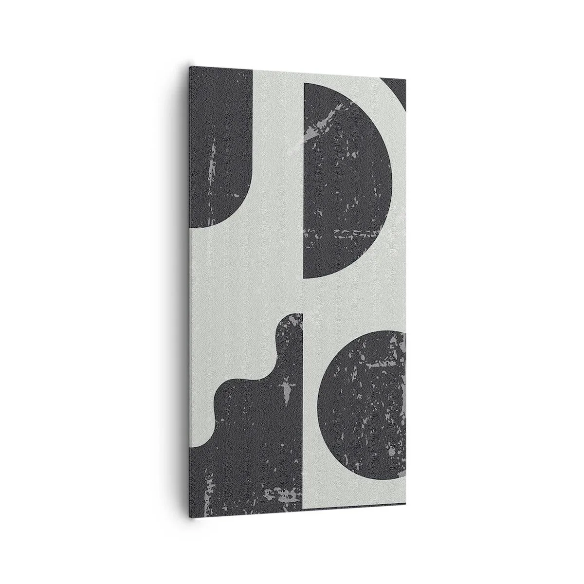 Bild auf Leinwand - Leinwandbild - Komposition oben und unten - 65x120 cm