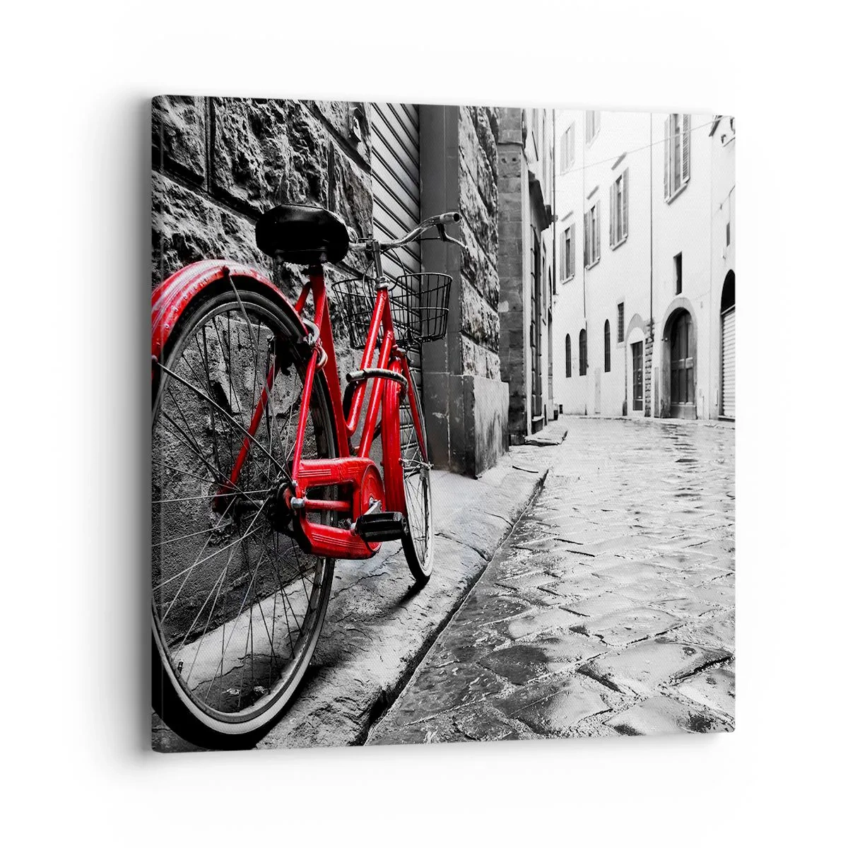 Bild auf Leinwand - Leinwandbild - Wahre Schönheit wird nicht alt - 40x40 cm