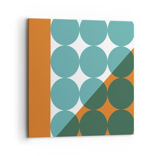 Bild auf Leinwand - Leinwandbild - Nach oben und schräg - 70x70 cm