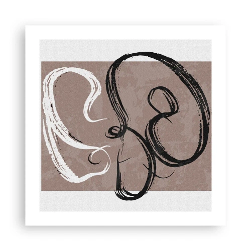 Poster - Komposition – die Suche nach Fülle - 50x50 cm